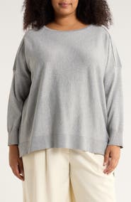 Adrianna Papell Boatneck Drop Shoulder Tunic