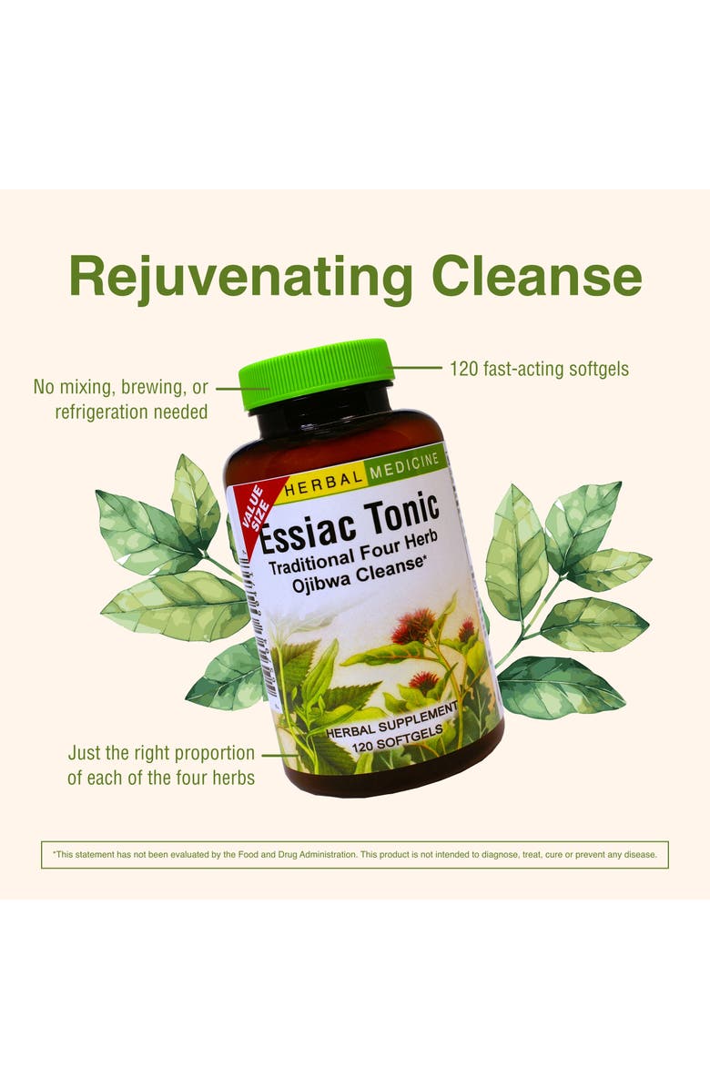 Trace Minerals Essiac Tonic Softgels 120ct, Alternate, color,