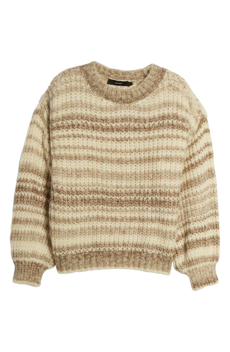 VERO MODA Leya Stripe Crewneck Sweater, Alternate, color,