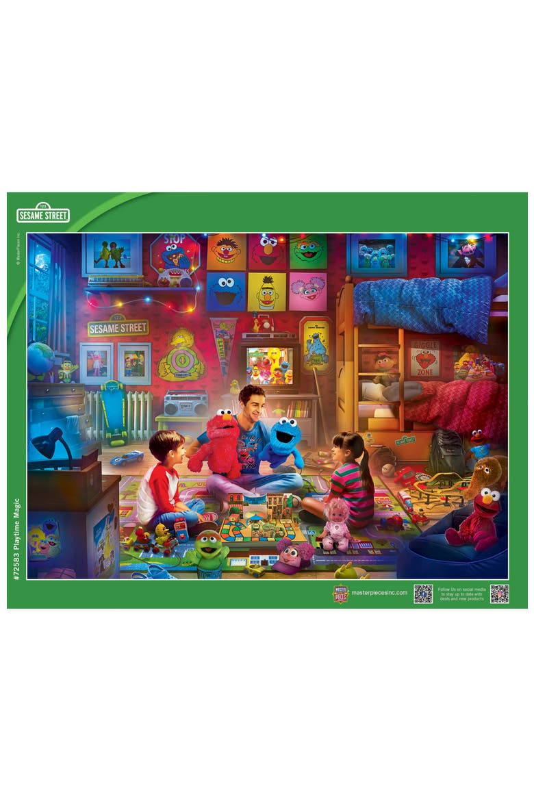 Sesame Street Playtime 1000pc Puzzle, Alternate, color, Multicolor