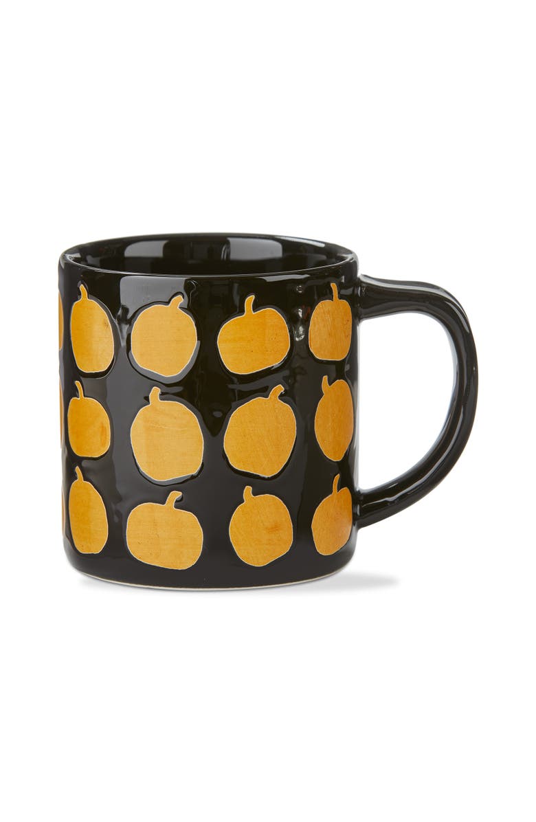 tag Halloween Orange Pumpkins Ceramic Mug for Fall Decor, Main, color, 
