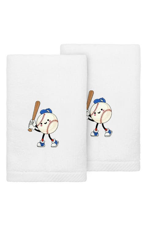 2-Pack Embroidered Hand Towel