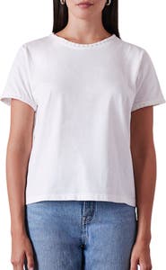 Paneros Clothing Organic Cotton Crochet Heirloom Tee