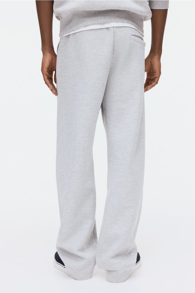 Relaxed-fit Interlock Sweatpants, Alternate, color, Light gray melange