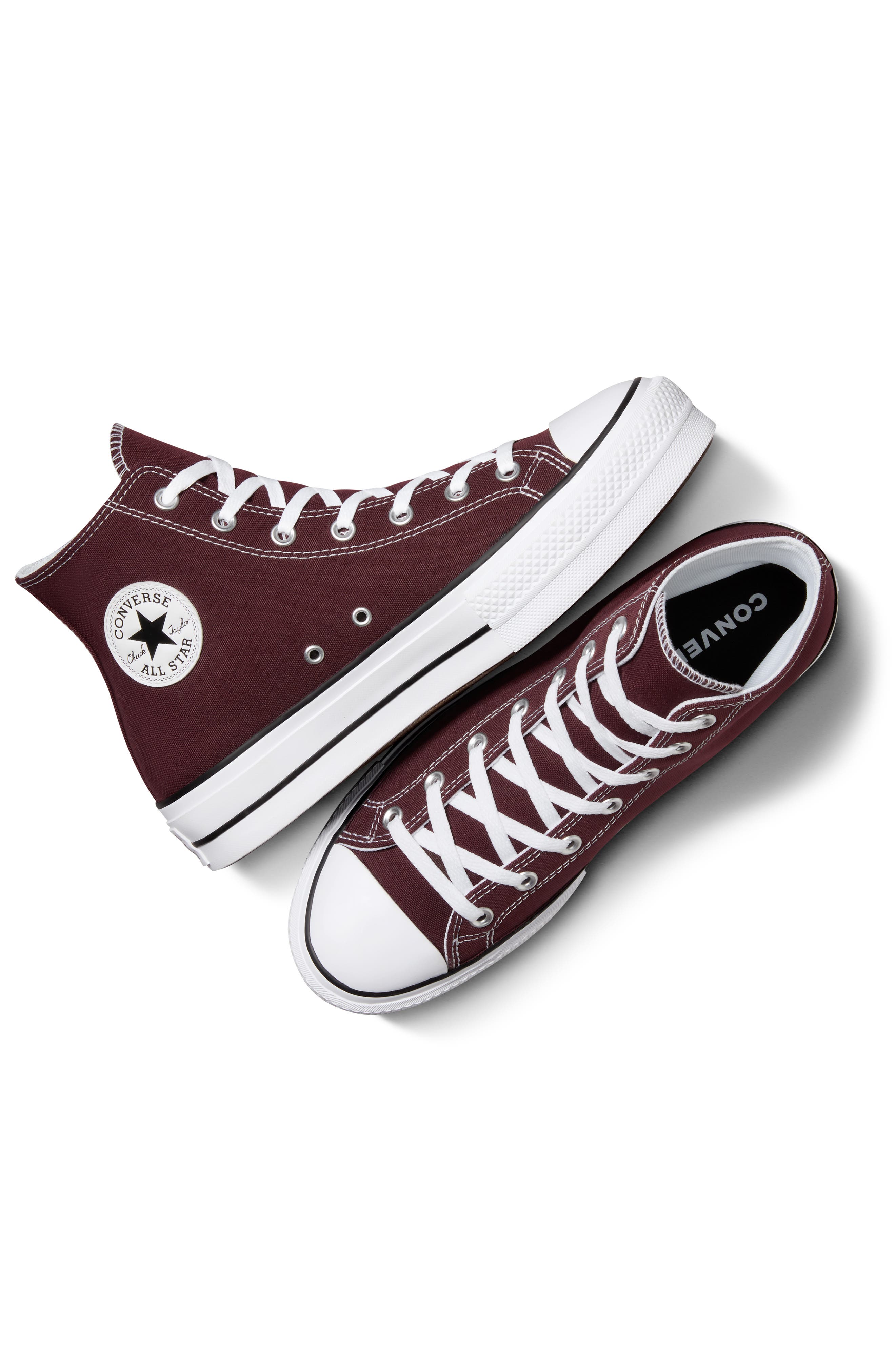 Converse Chuck Taylor<sup>®</sup> All Star<sup>®</sup> Lift High Top Platform Sneaker, Alternate, color, 