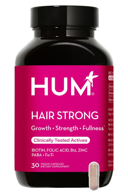 Hum Nutrition Hair Strong Capsules in Dark Pink  product