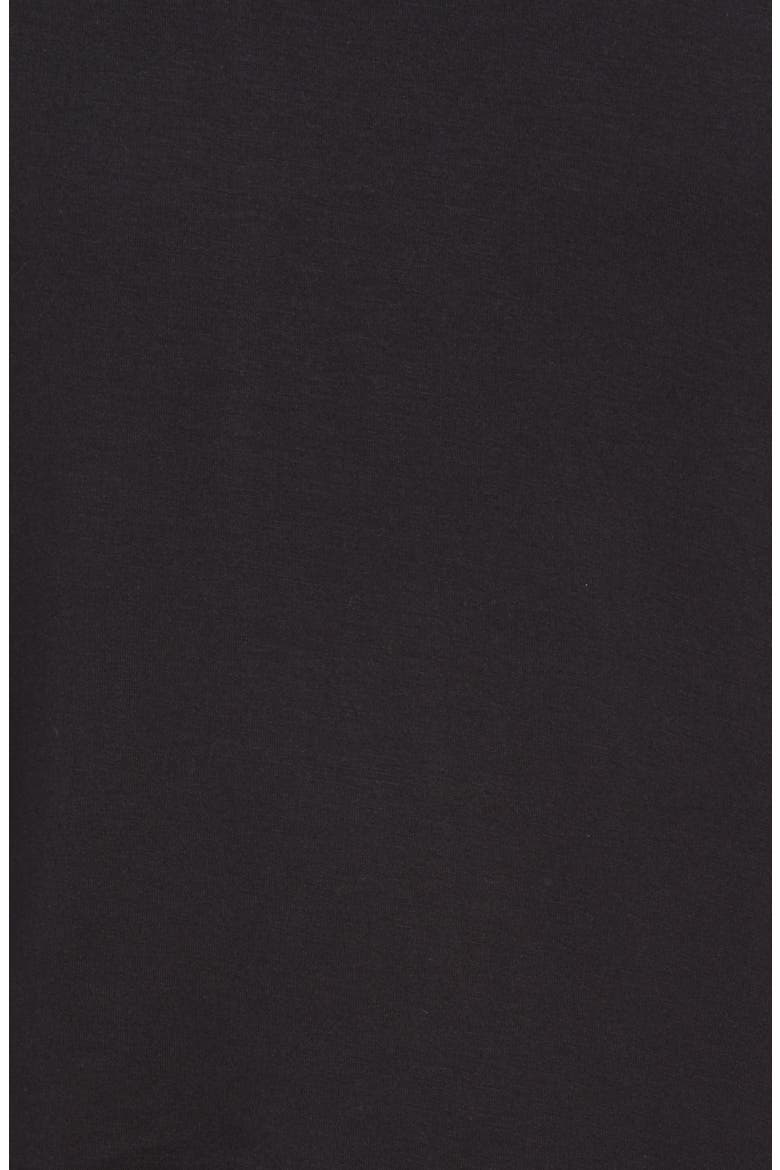 Moonlight Easy Pajamas, Alternate, color, BLACK