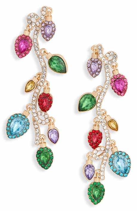 Shine Bright Christmas Drop Earrings