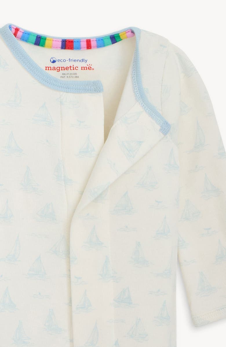 Magnetic Me Tiny Tides Magnetic Footie, Alternate, color, Blue Tiny Tides