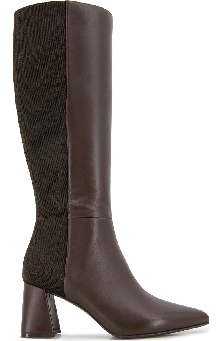 Gentle Souls Dionne Pointed Toe Knee High Boot, Alternate, color, Chocolate Leather