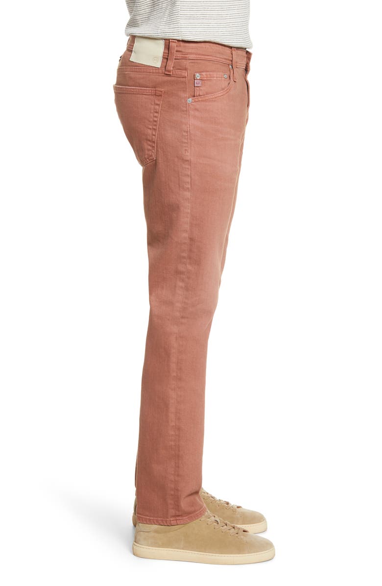 AG Tellis Slim Fit Jeans, Alternate, color, 7 Years Sulfur Worn Copper