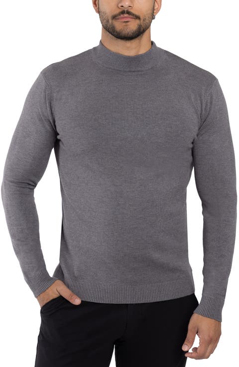 Core Mock Neck Knit Sweater