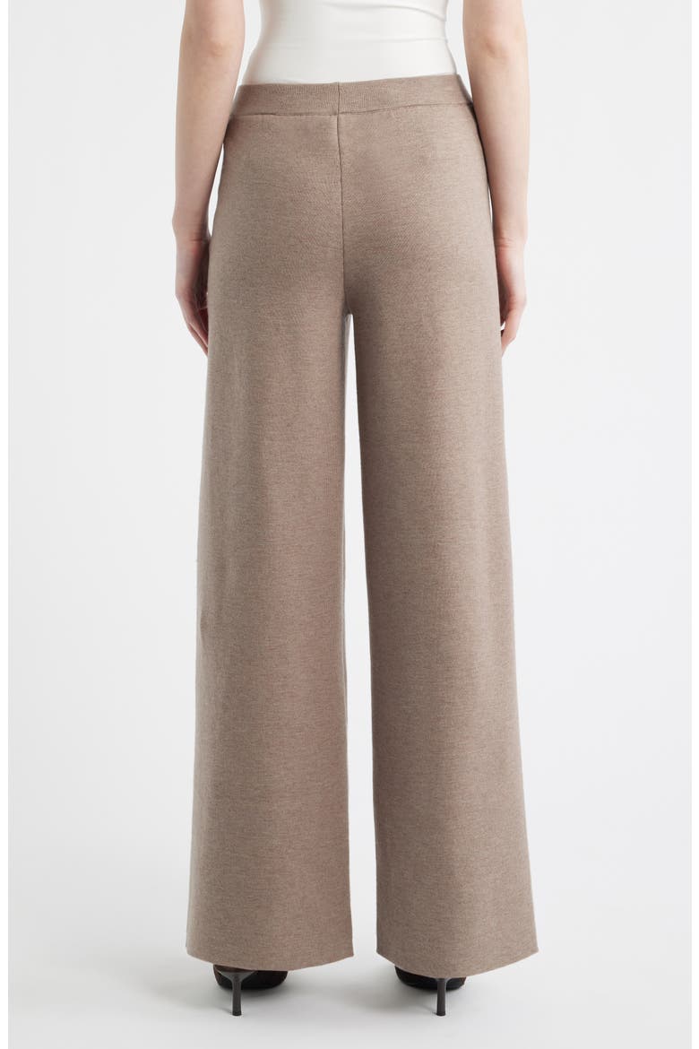 Avery Wide Leg Pull-On Pants, Alternate, color, TAUPE