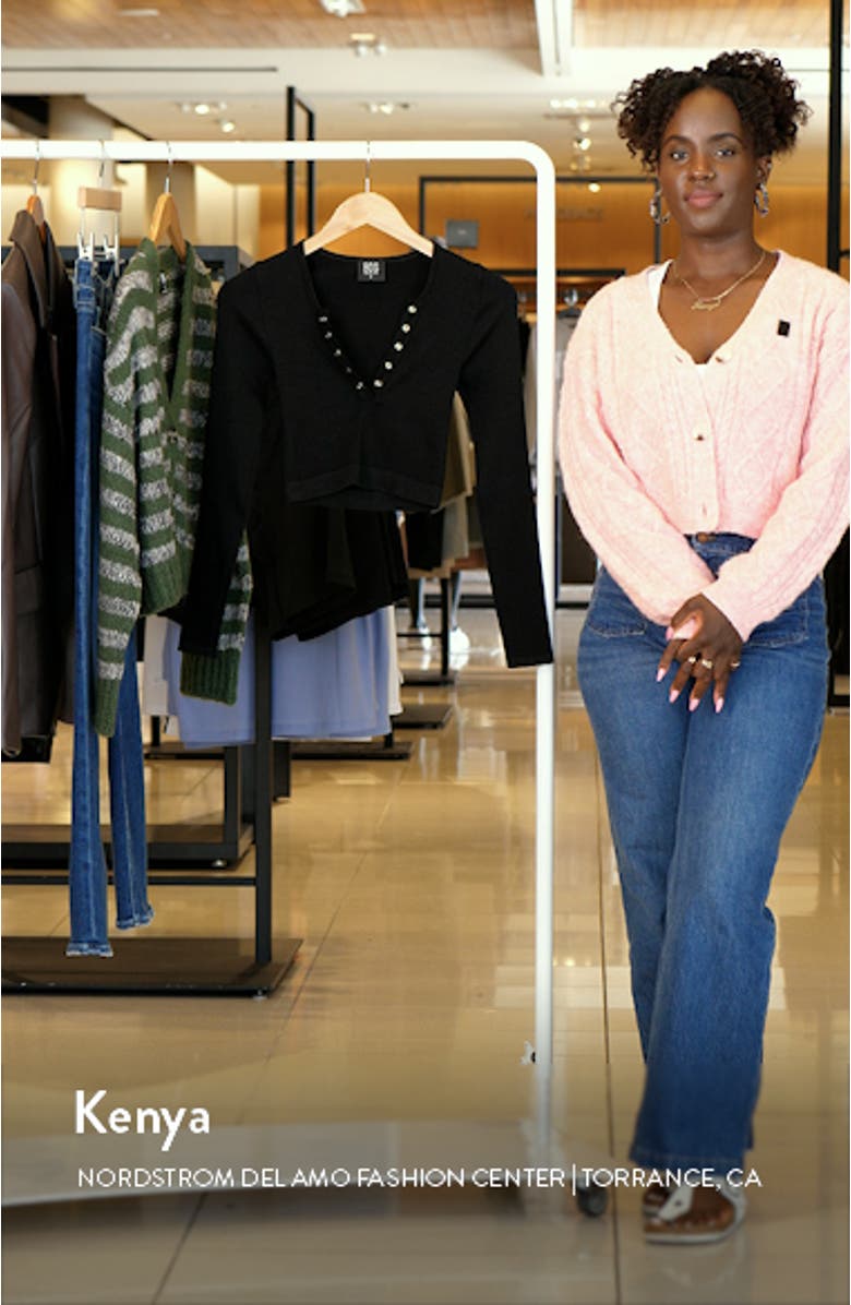 Claudia Rib Crop Henley, sales video thumbnail