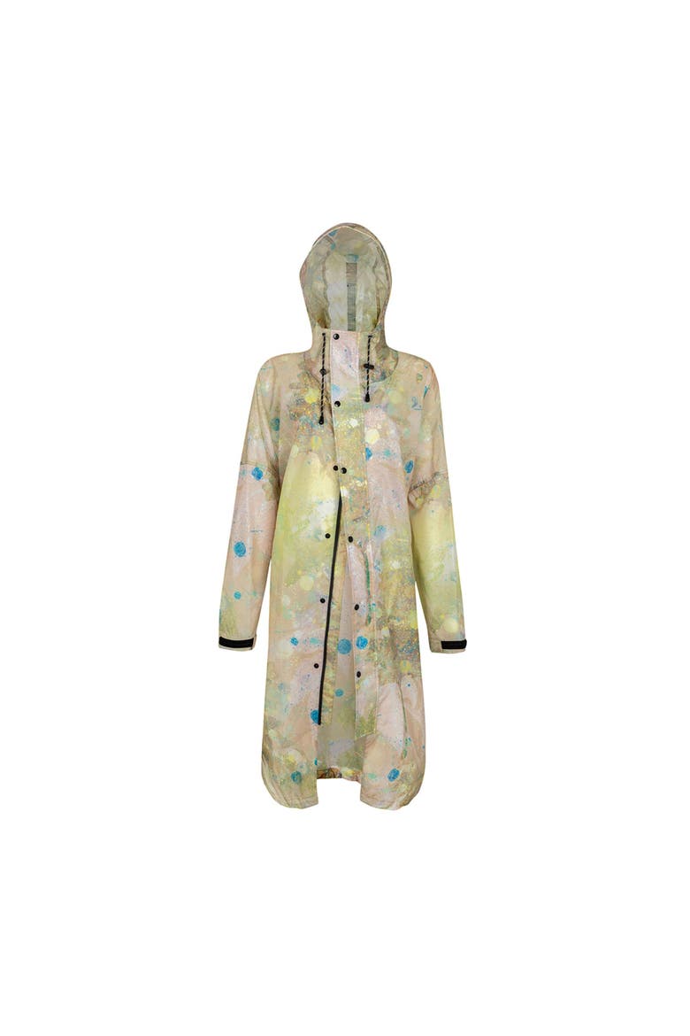 Rain Coat Flora, Alternate, color, Green