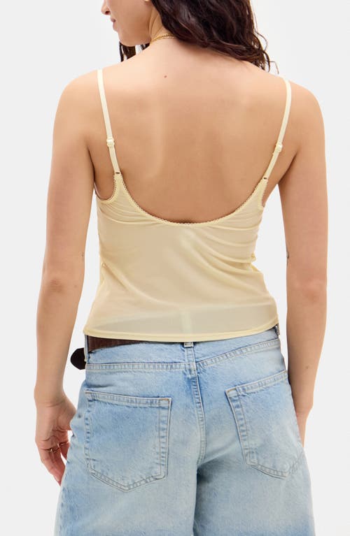 Bdg Urban Outfitters Je T'aime Camisole In Buttermilk