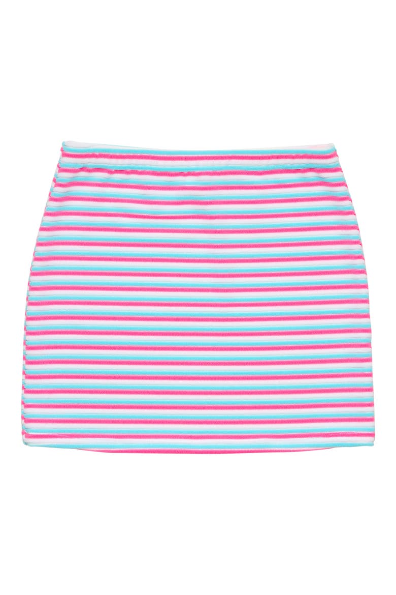 Kids' Sorbet Stripe Cover-Up Skirt, Main, color, PINK