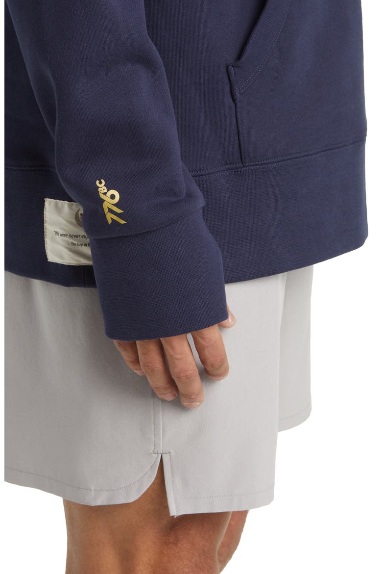 x The Boys in the Boat Graphic Hoodie, Alternate, color, NAVY