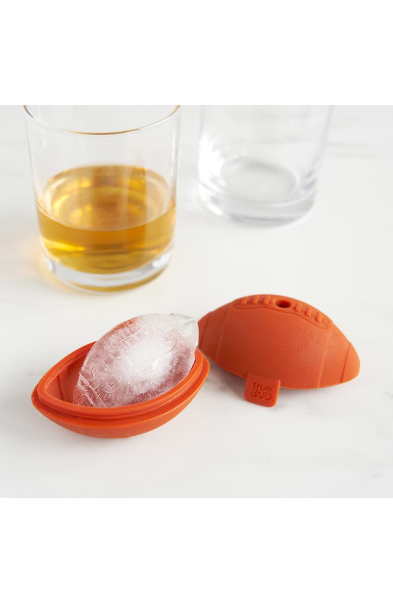 TrueZoo Football Silicone Ice Mold, Alternate, color, Brown