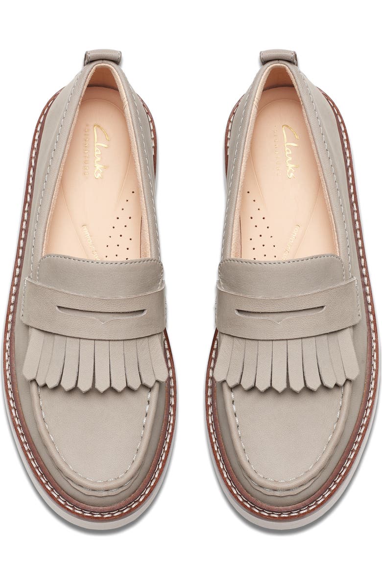 Clarks<sup>®</sup> Orianna Platform Penny Loafer, Alternate, color,