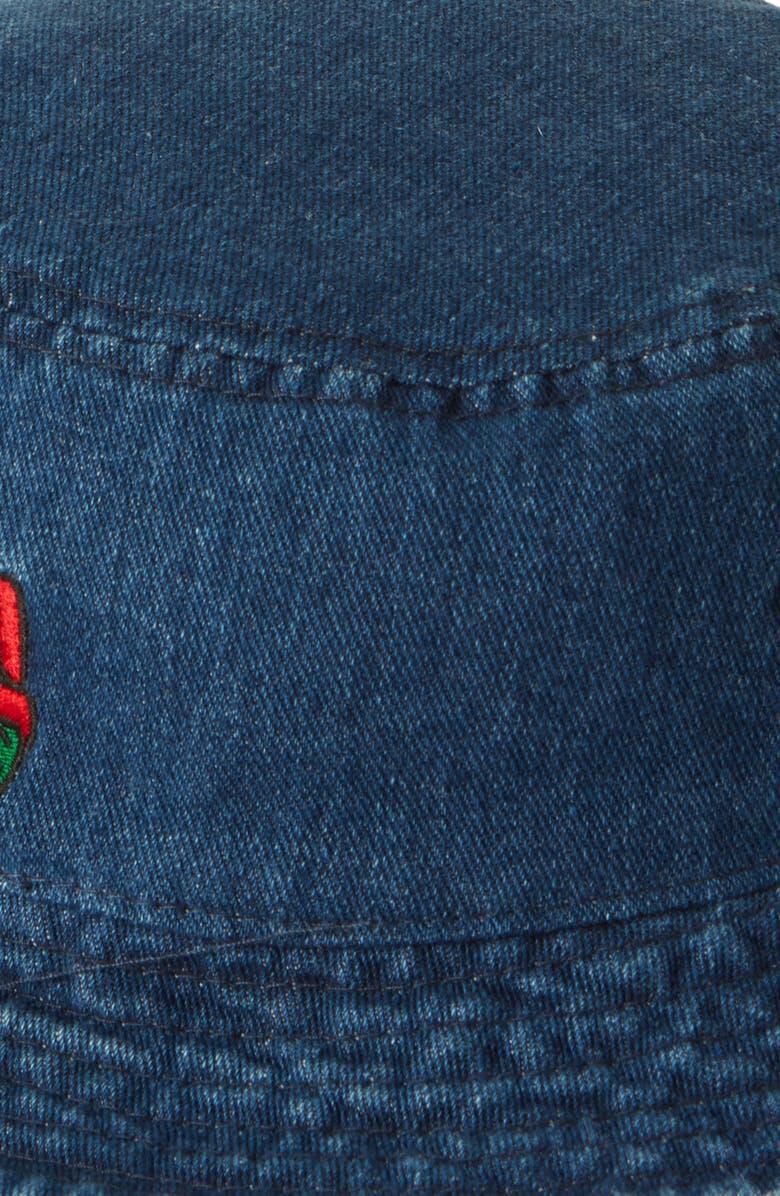 Cross Colours Label Logo Bucket Hat, Alternate, color,