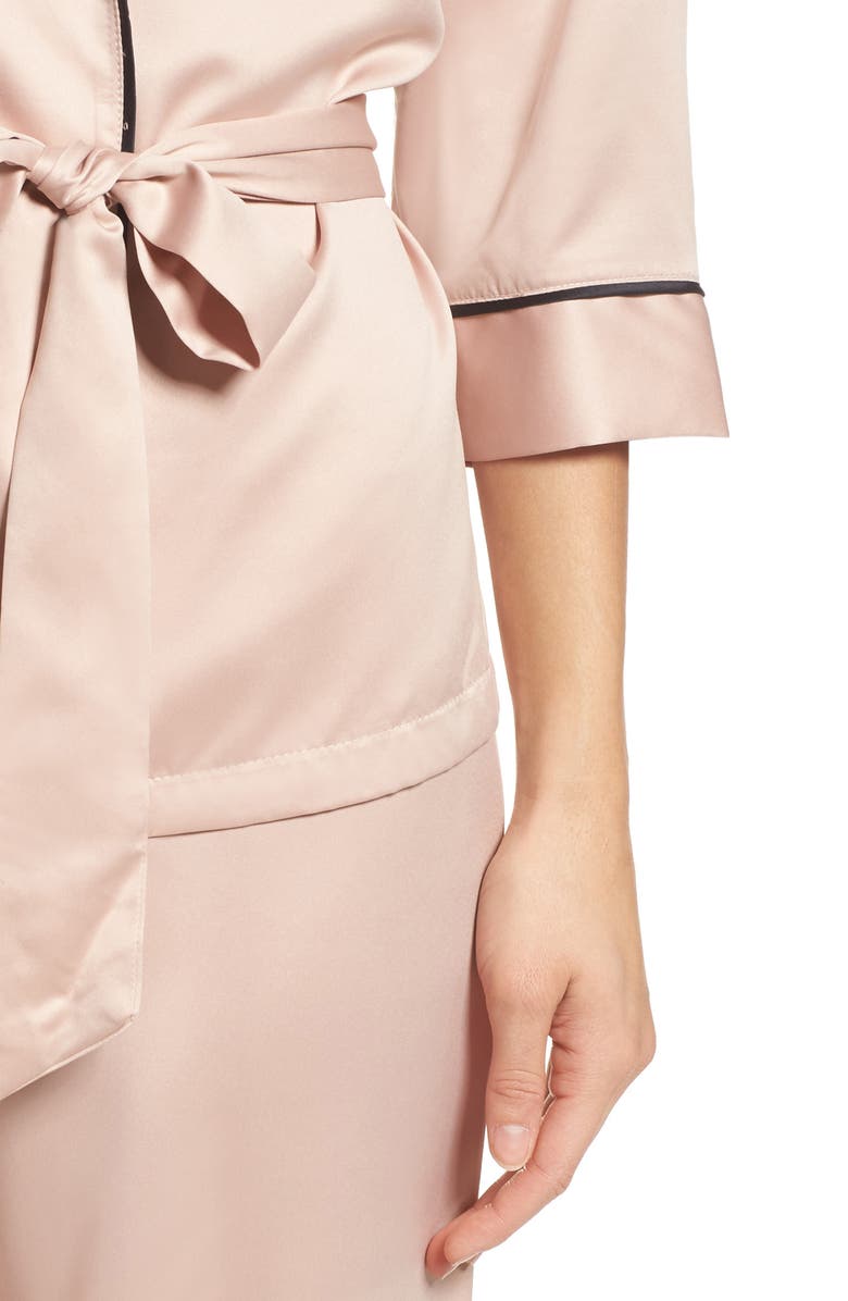 Bluebella Wren Satin Pajamas, Alternate, color, 