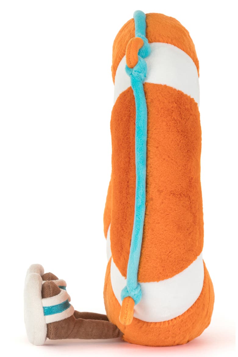 Amuseables Life Ring Large Plushie, Alternate, color, ORANGE