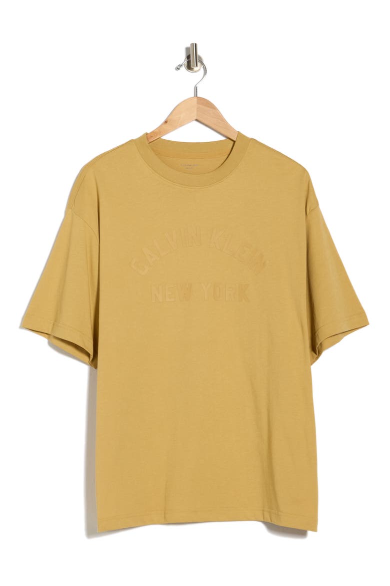 Relaxed Arch Logo Cotton T-Shirt, Alternate, color, ANTELOPE