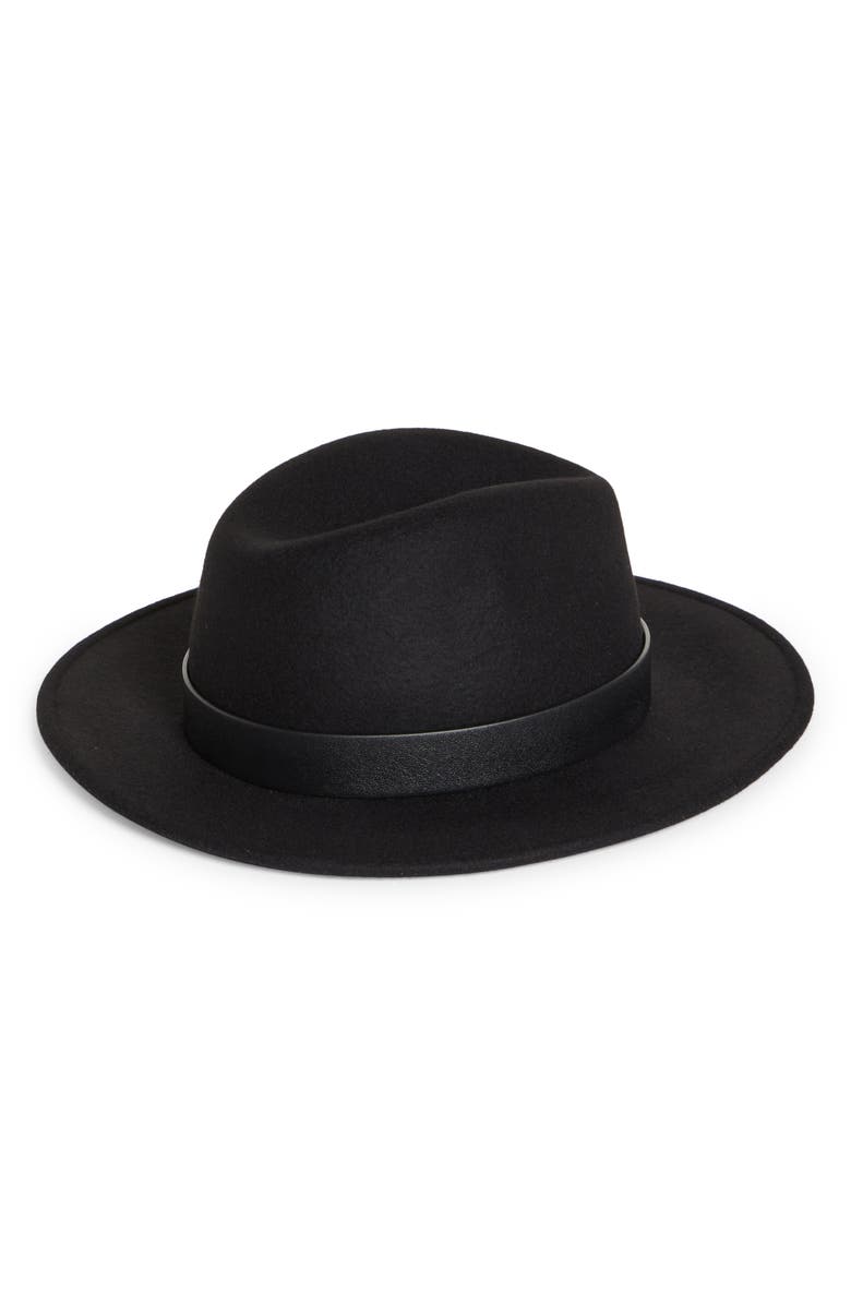 Valentino Garavani VLOGO Wool Felt Fedora, Alternate, color, 