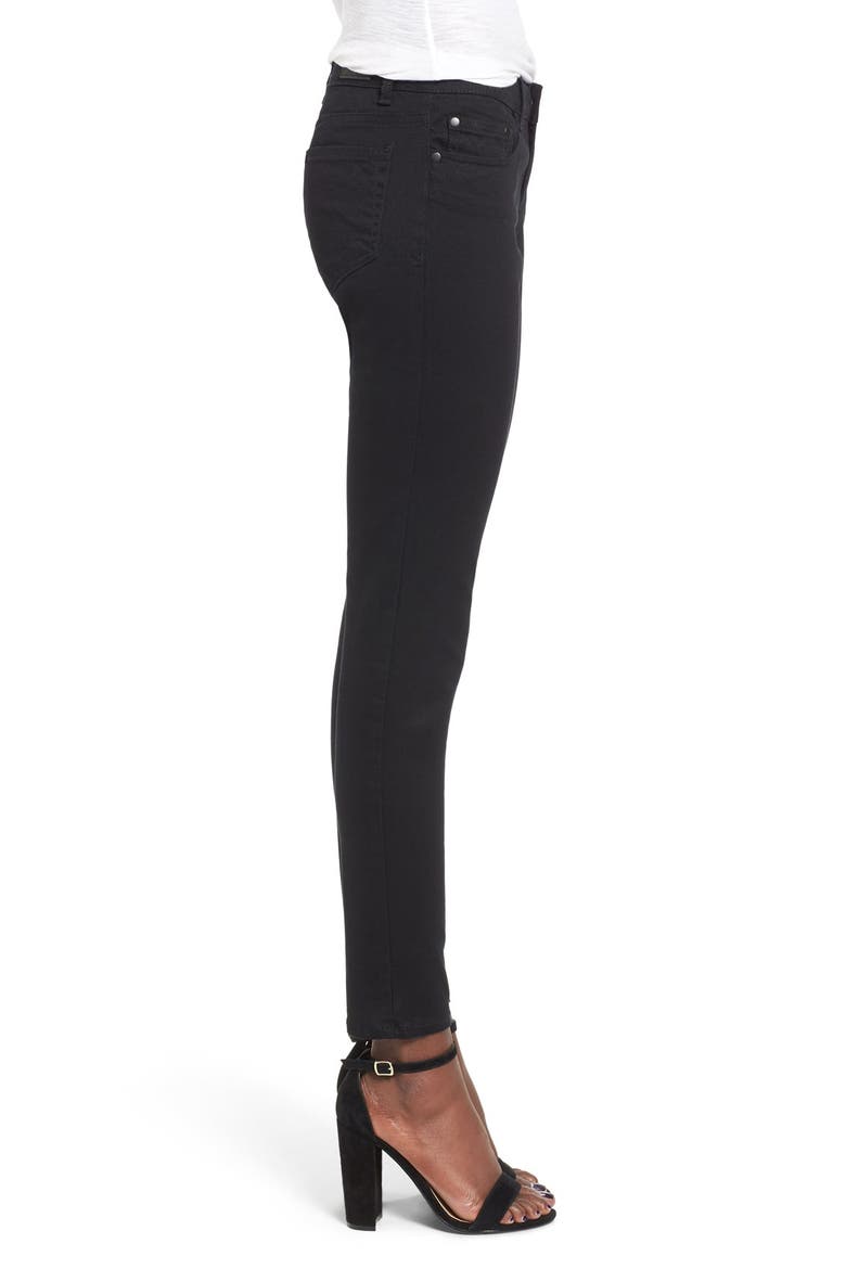 Ankle Skinny Jeans, Alternate, color, BLACK