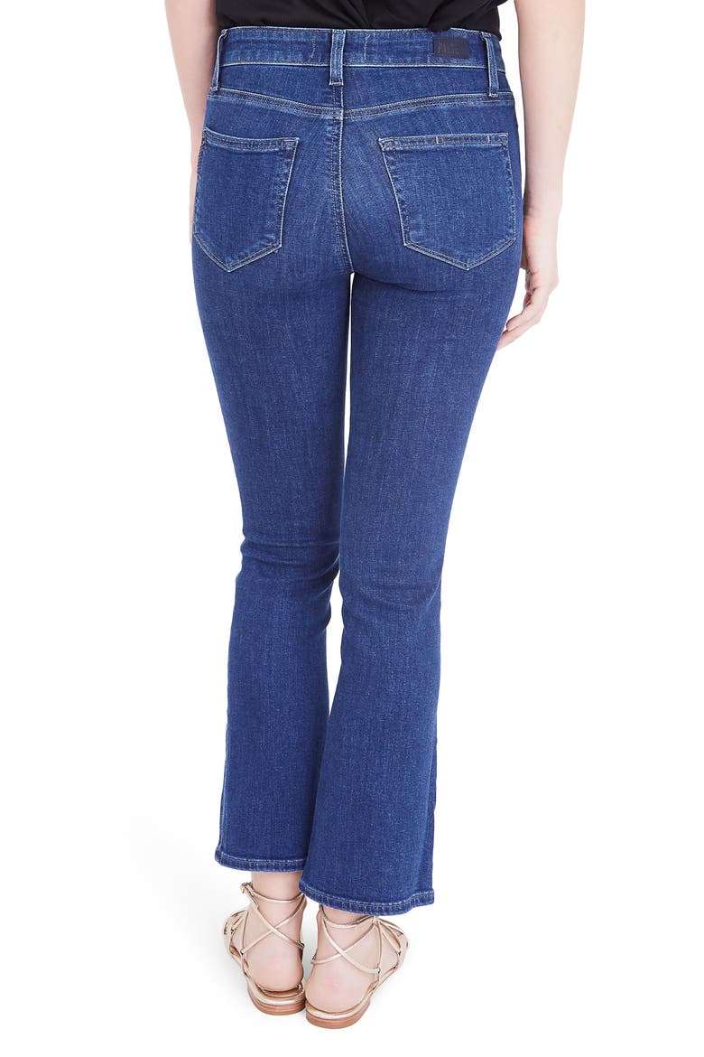 Colette Crop Flare Jeans, Alternate, color, MAI TAI