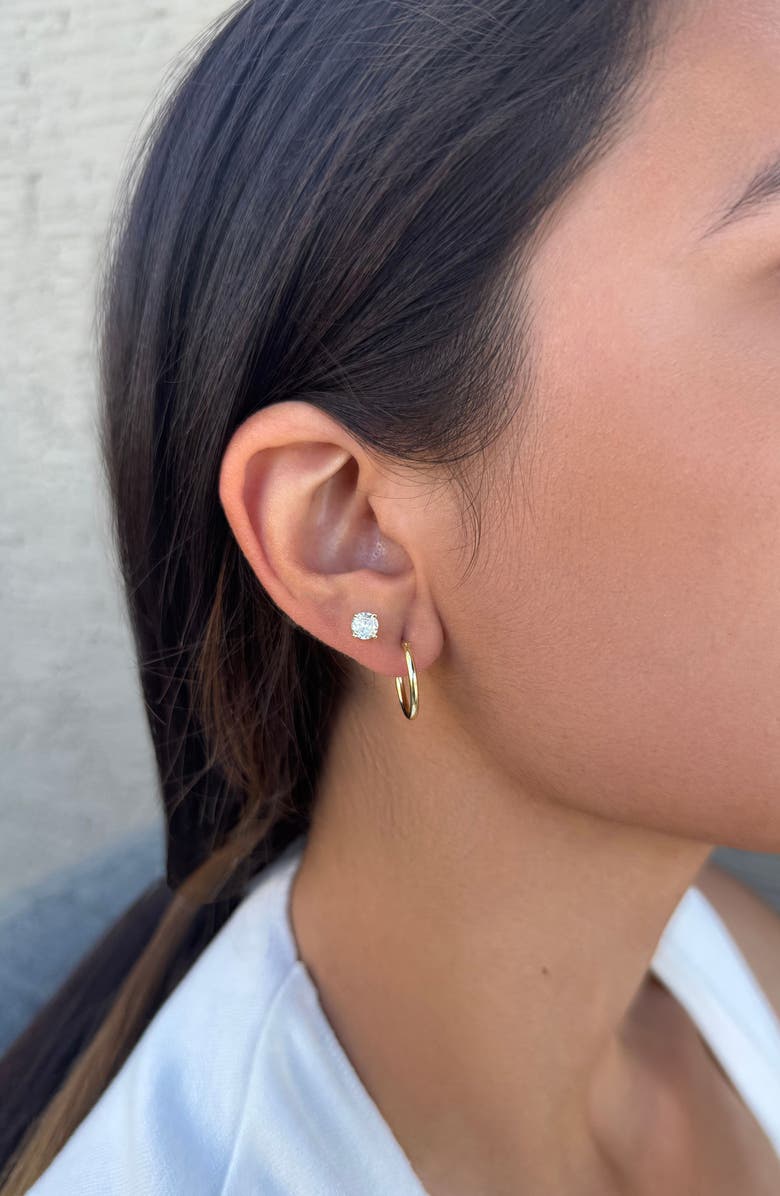 Adornia Set of 3 Stud & Hoop Earrings, Alternate, color, Gold