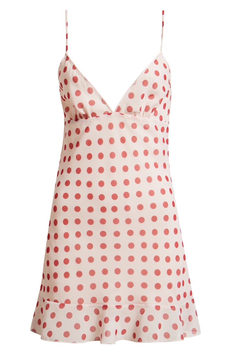 Bella Venice Butterfly Polka Dot Sundress, Alternate, color, Pink