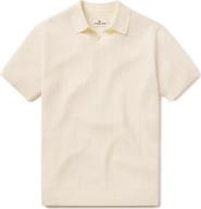 The Normal Brand Robles Textured Knit Polo