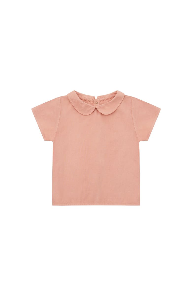 Vild House of Little Organic Cotton Woven Collared Shirt, Main, color, Lazy Pink