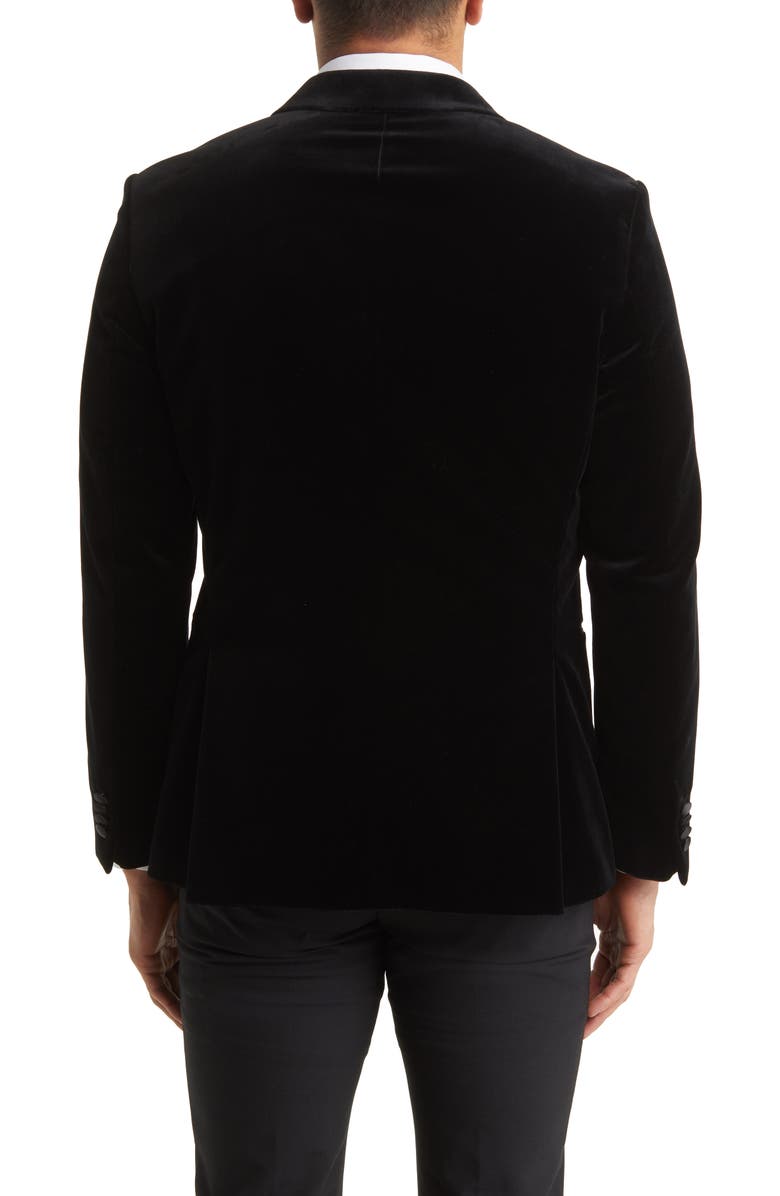 BOSS Hutson Cotton Velvet Dinner Jacket, Alternate, color,