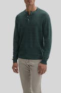 Robert Barakett Aranda Merino Wool Henley Sweater