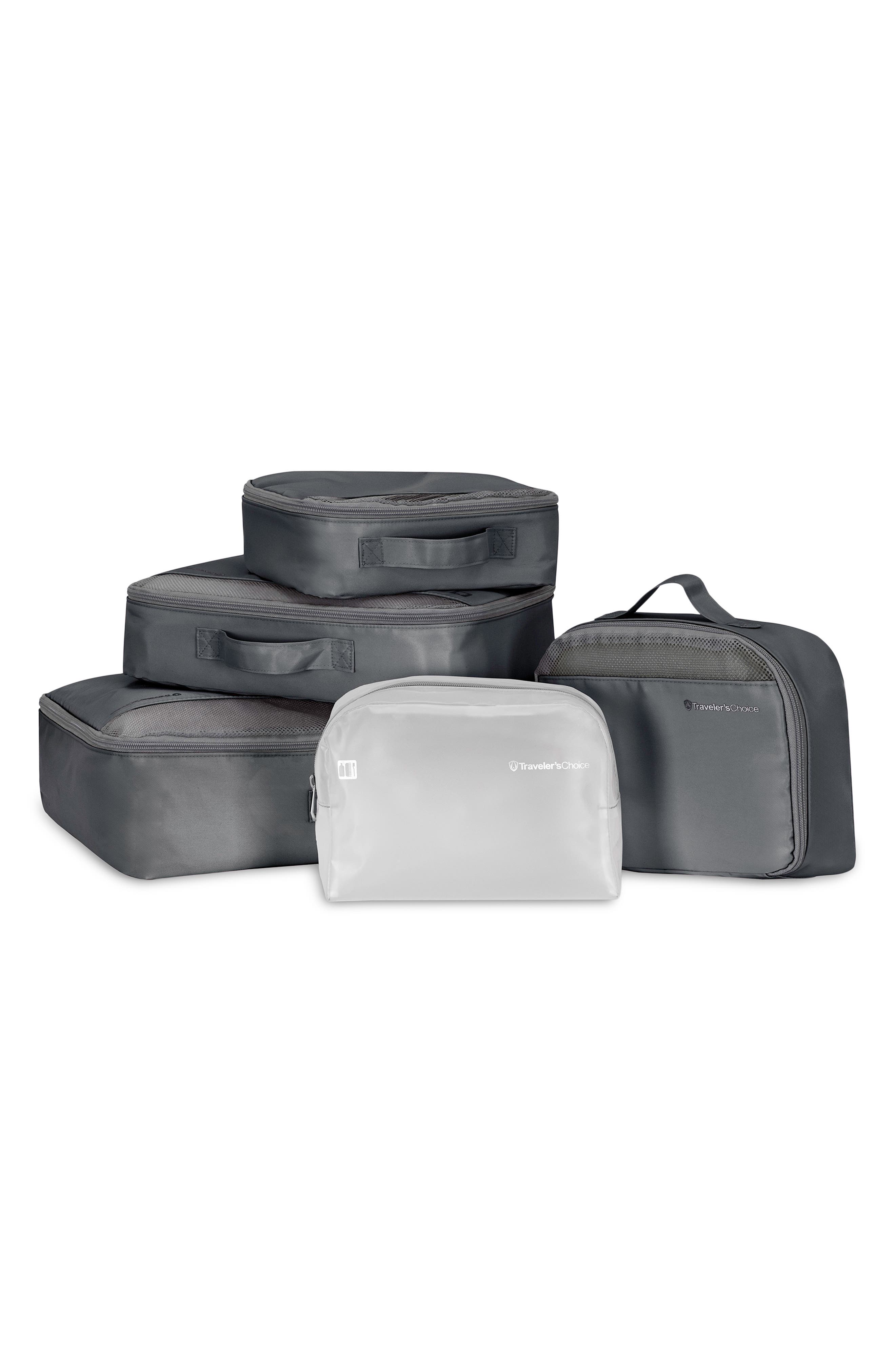 TRAVELERS CHOICE 5-Piece Packing Cube Set