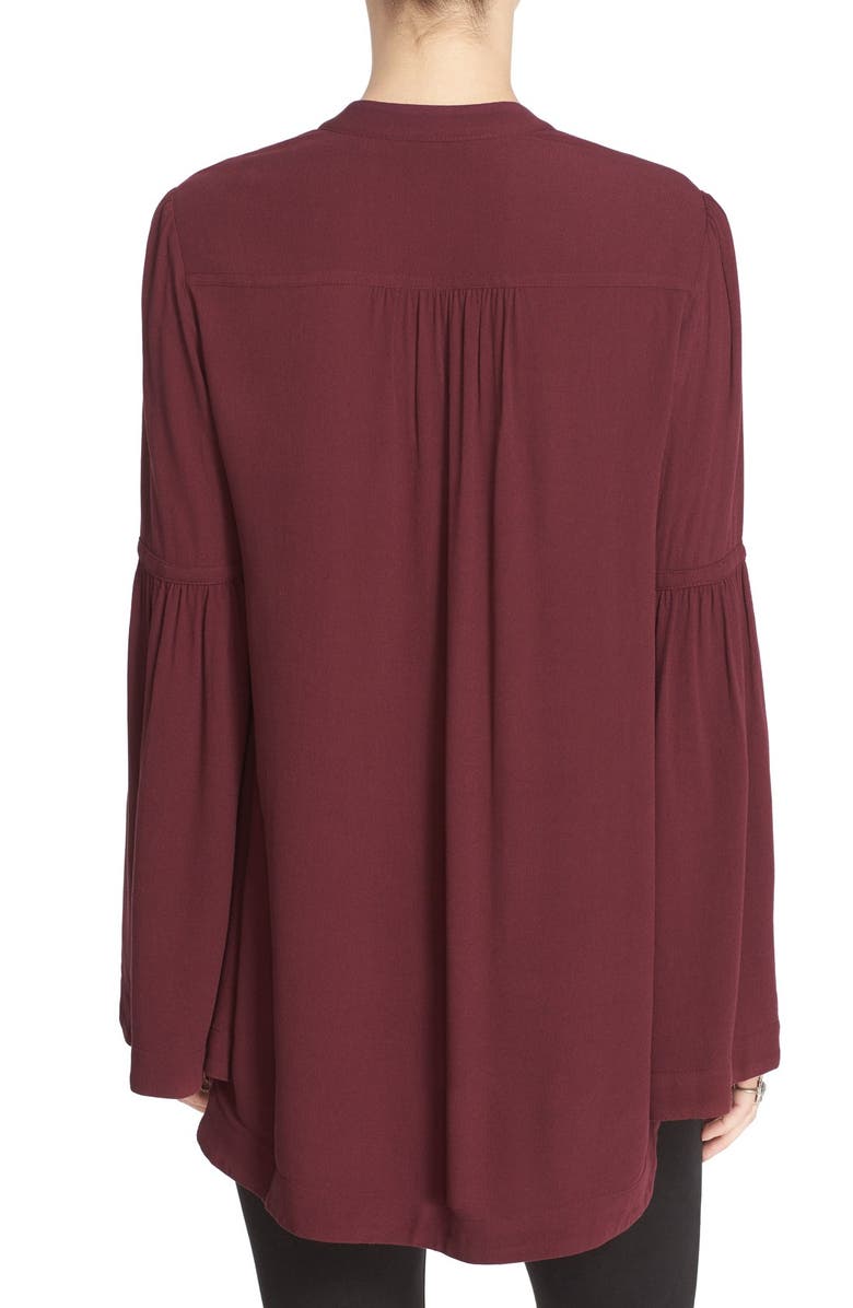 Free People 'Easy Girl' Bell Sleeve Top, Alternate, color, 