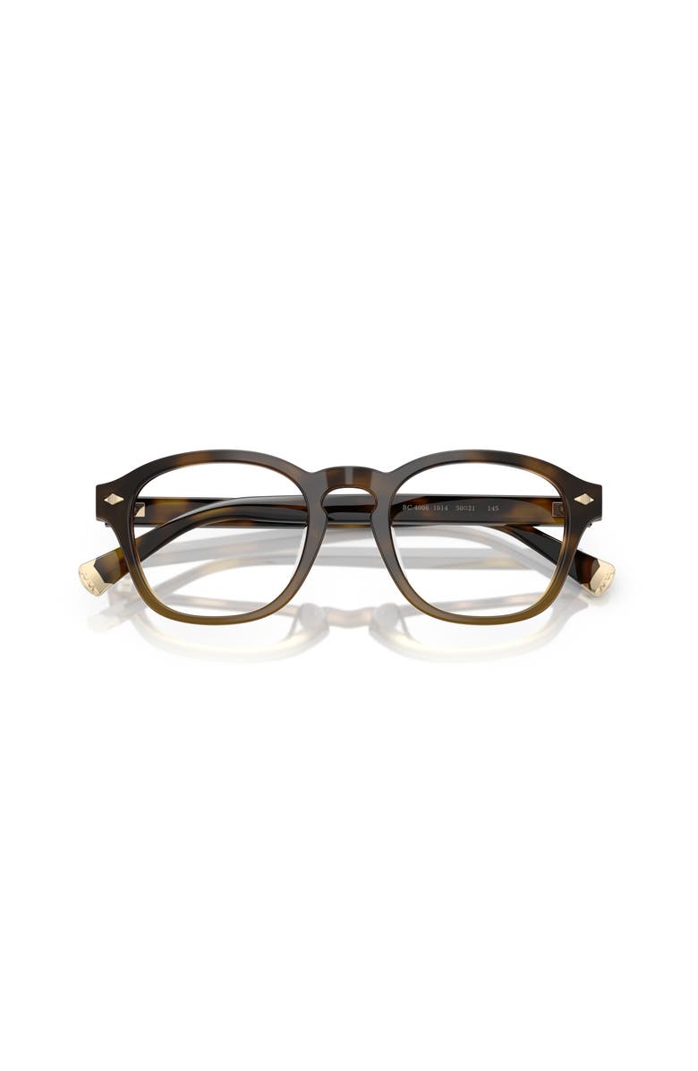 Brunello Cucinelli 50mm Square optical glasses, Alternate, color, Green