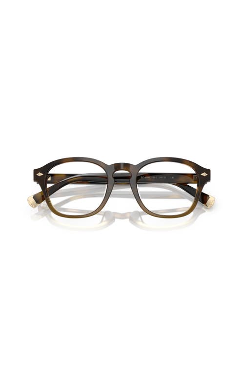 Brunello Cucinelli 50mm Square Optical Glasses In Black