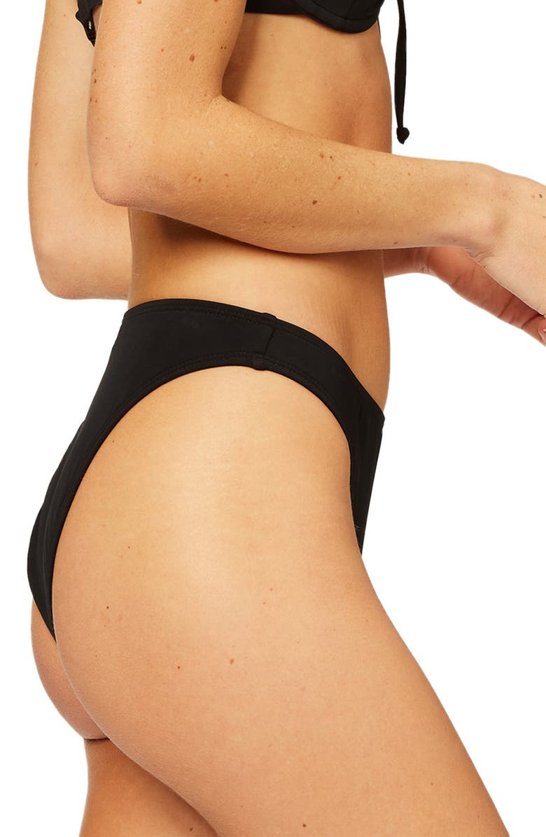 Billabong Sol Searcher Havana High Waist Bikini Bottoms, Alternate, color,