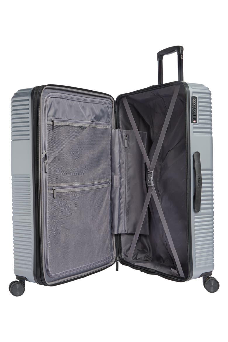 Ravia 28-Inch Hardside Luggage, Alternate, color, SILVER