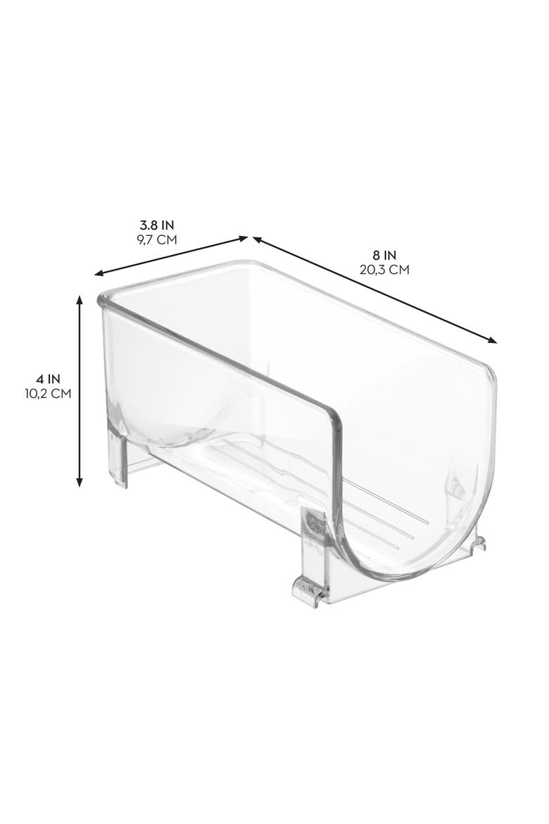 Stackable Holder for Water or Wine Bottles, Set of 2, Clear, Alternate, color, Clear