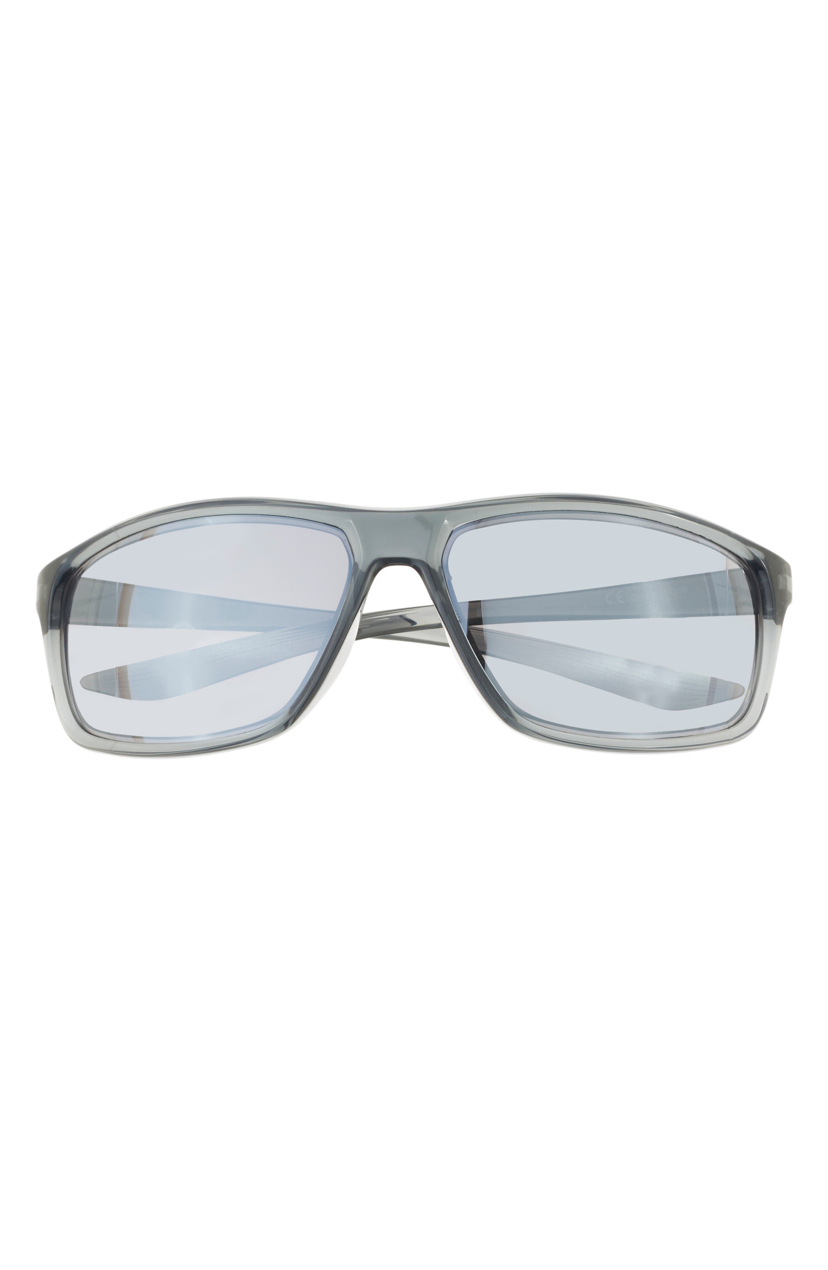 Nike Adrenaline 66mm Rectangular Sunglasses