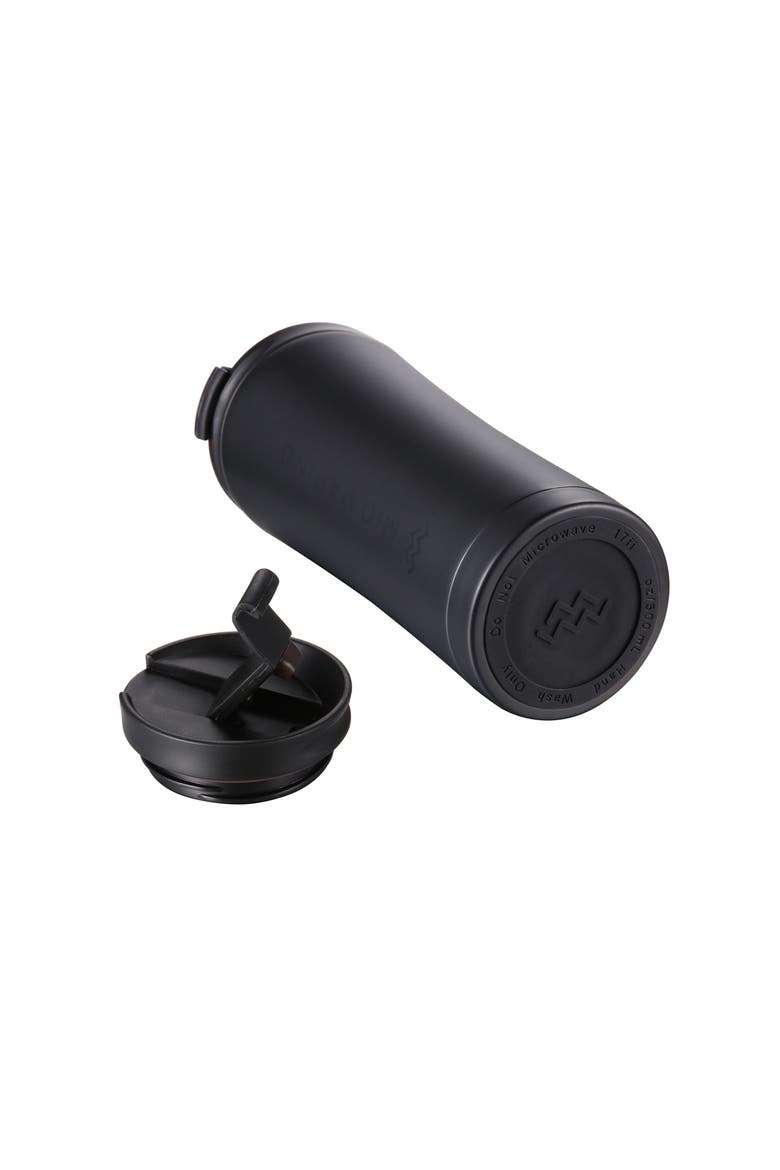 Vacuum-Insulated Stainless Steel Travel Mug 16 oz, Alternate, color, Mid Night Black
