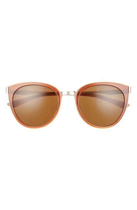 Somerset 53mm Polarized Cat Eye Sunglasses