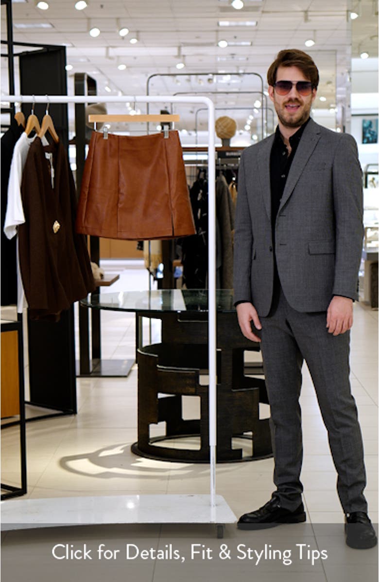 Catania Faux Leather Miniskirt, sales video thumbnail