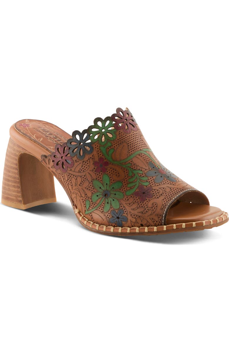 L'Artiste by Spring Step Foxxila Sandal, Main, color, Brown Multi