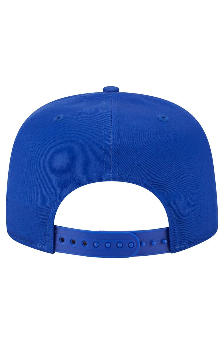 New Era Men's New Era Royal Golden State Warriors Team Text Golfer Snapback Hat, Alternate, color, Royal